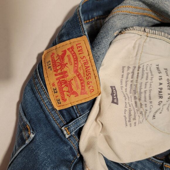 Men's Levi Strauss 514 32x32 Jeans - Picture 3 of 4